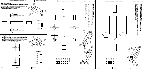 Construction mécanique en LP. - Ressources diverses liées à l'enseignement  en Bac. Pro et CAP industriels.
